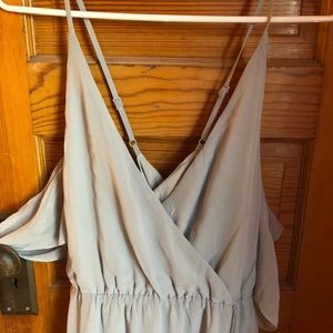Blue Lulus long dress